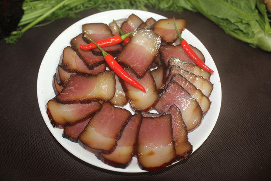 一碟臘肉