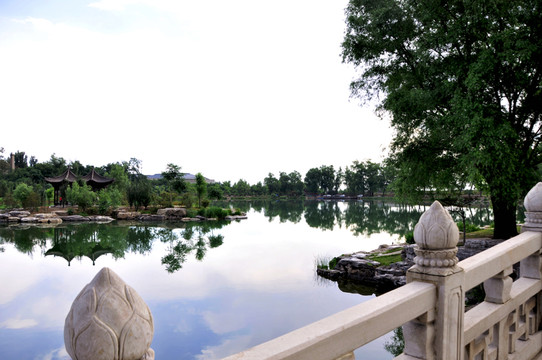 太原晉祠公園風景