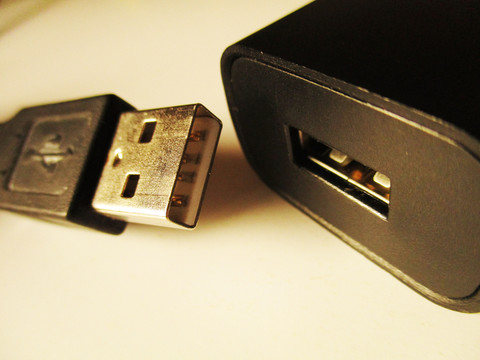 黑色USB充電組合 USB實(shí)拍