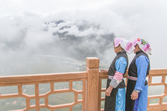 少數(shù)民族頭巾