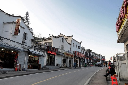 九華山風(fēng)光 九華街景區(qū)
