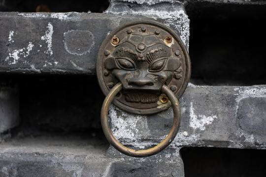 獅子頭門環(huán)