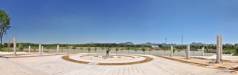 公園建筑 廣場 園林景觀