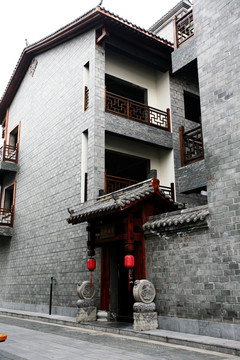 仿古建筑 荊州古城 長生街