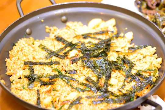 八爪魚炒飯