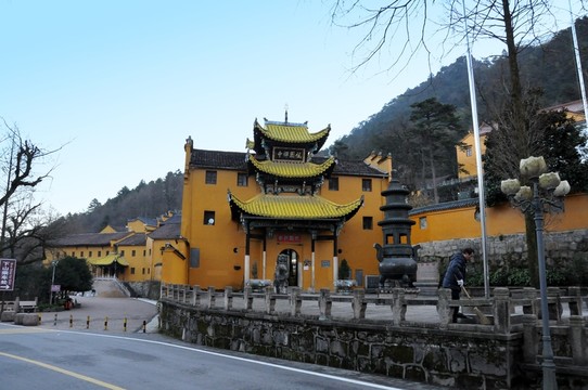 九華街風光 宗教建筑