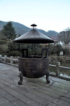九華山風(fēng)光 香爐