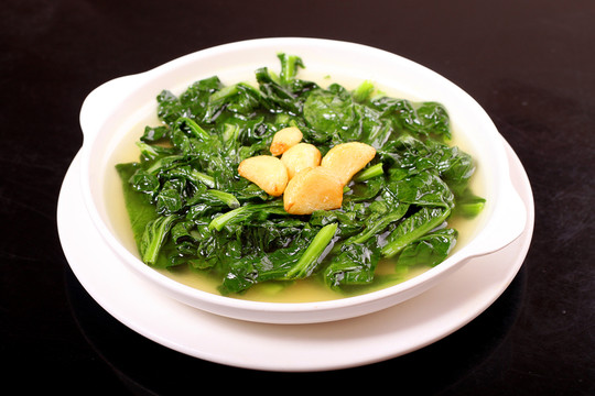 雞汁菜心葉