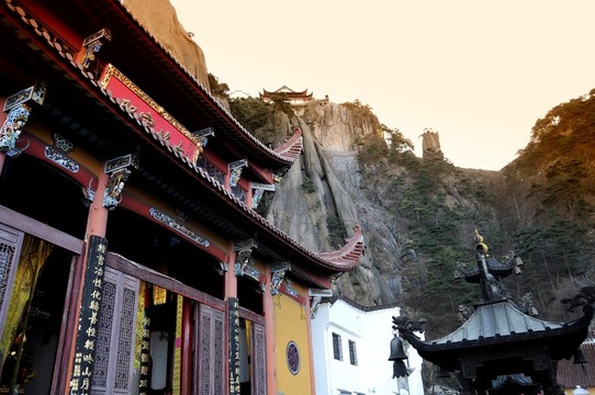 九華山風(fēng)光 宗教建筑