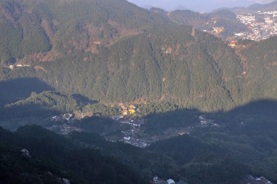 九華山風(fēng)光 云海