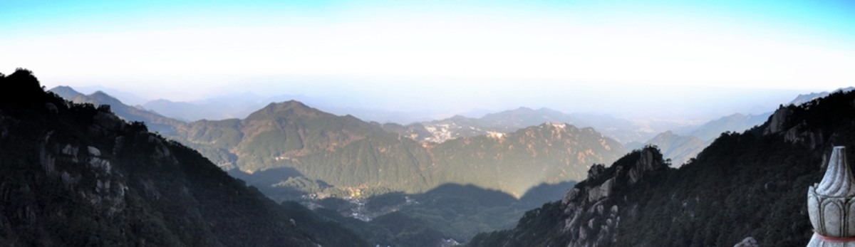 九華山風(fēng)光 云海