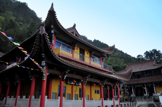 九華山風(fēng)光 宗教建筑