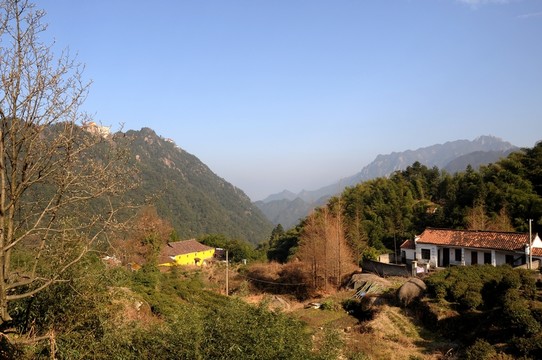 九華山風光 民居