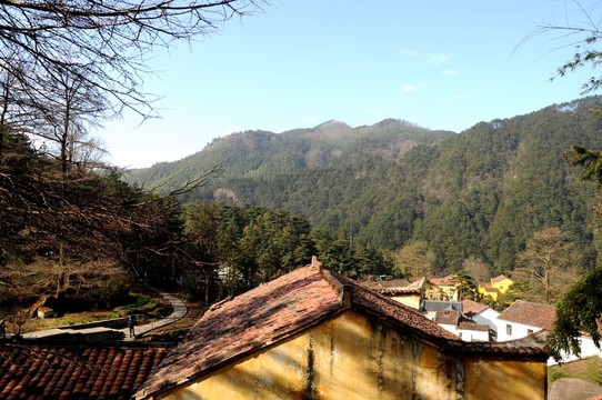 九華山風光 民居