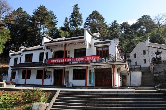 九華山風光 民居