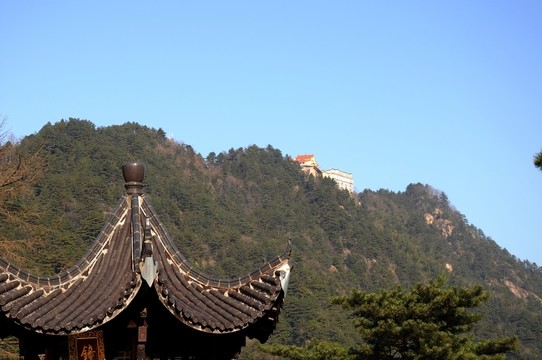 九華山風(fēng)光 宗教建筑