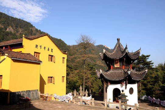 九華山風(fēng)光 宗教建筑