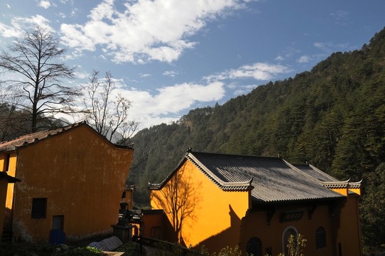 九華山風(fēng)光 宗教建筑