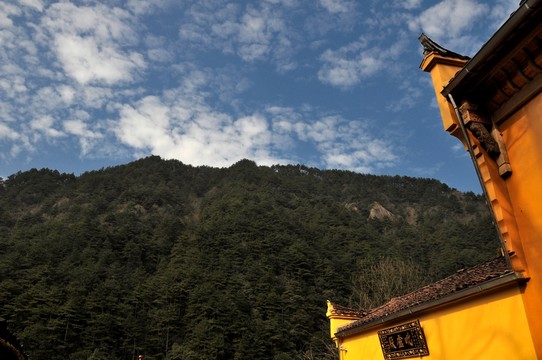 九華山風(fēng)光 宗教建筑