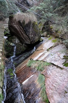 山澗 溪水 九華山