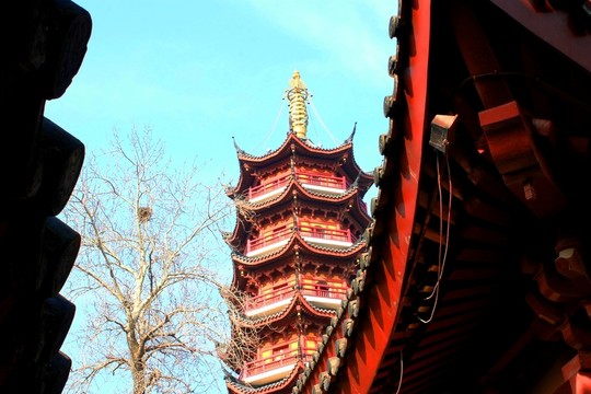 南京古雞鳴寺風光
