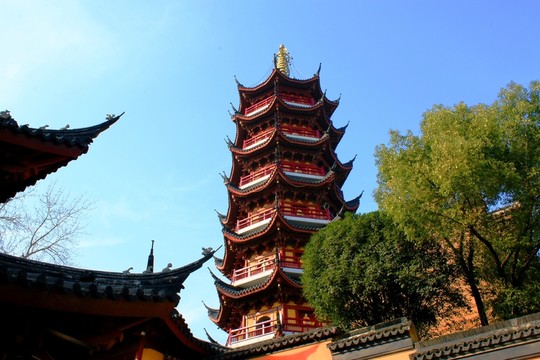 南京古雞鳴寺風光