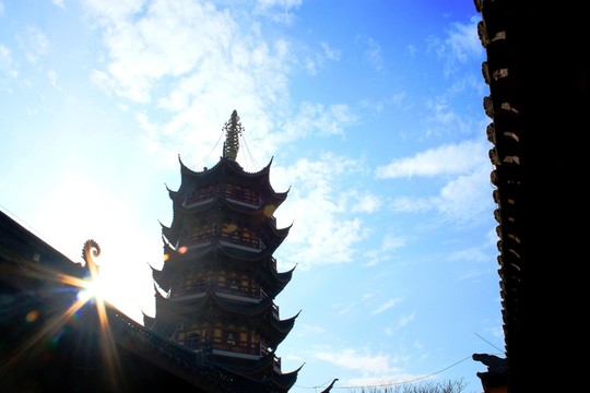 南京古雞鳴寺風光