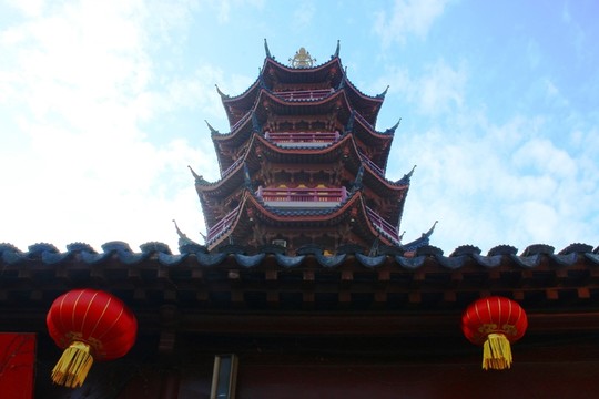 南京古雞鳴寺風(fēng)光
