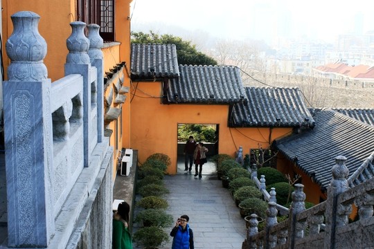 南京古雞鳴寺風光
