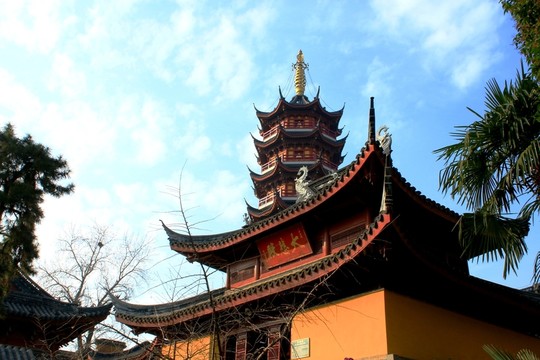 南京古雞鳴寺風光