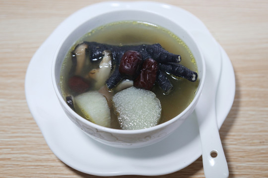 竹絲雞山藥湯