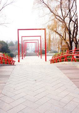 紅門 紅框