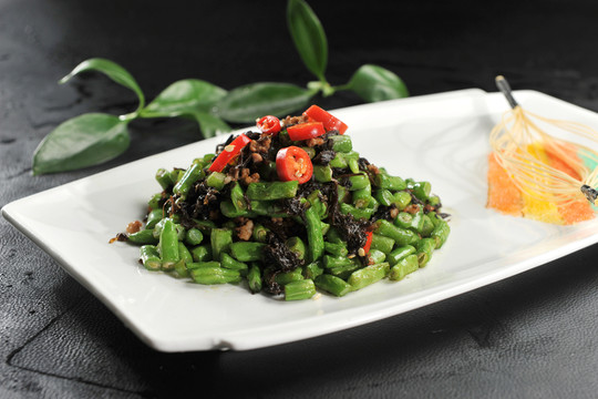 欖菜碎肉四季豆