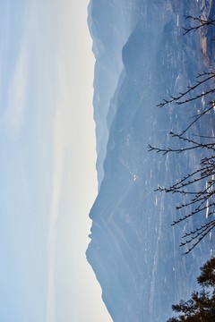 高山 山川 層疊