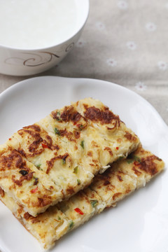 營養(yǎng)早餐 白粥 蘿卜糕