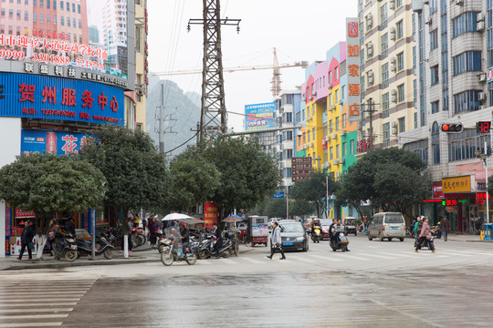 賀州市街景