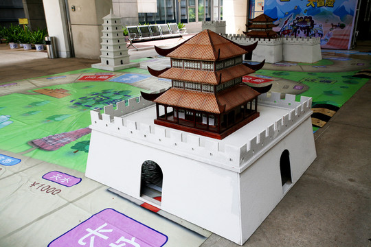 長安建筑模型