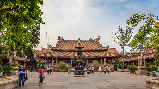 中國廣東潮州古城開元寺