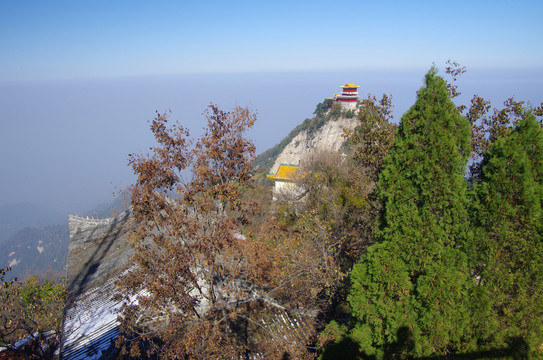 秦嶺南五臺景區(qū)風(fēng)光