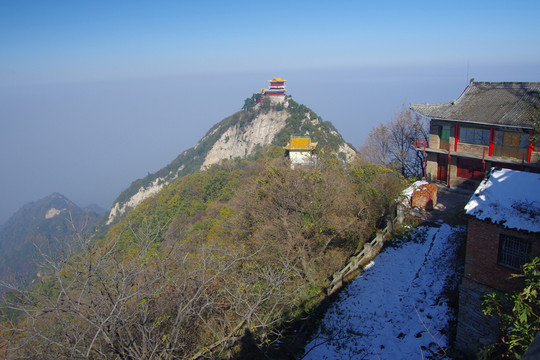 西安秦嶺南五臺(tái)景區(qū)風(fēng)光