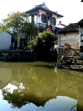 江南水鄉(xiāng)古鎮(zhèn)周莊建筑