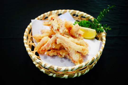 唐揚(yáng)魷魚須