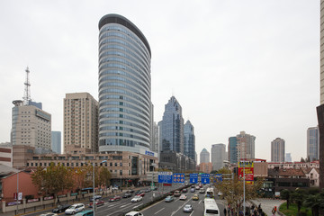 上海街景 上海高樓大廈