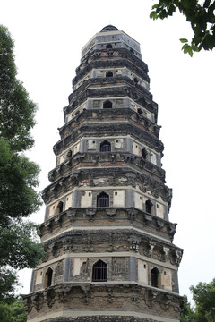 蘇州云巖寺塔（局部）