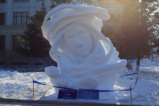 2016國(guó)際大學(xué)生雪雕大賽