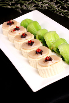玉帶蒸豆腐