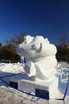 2016 國際大學(xué)生雪雕大賽