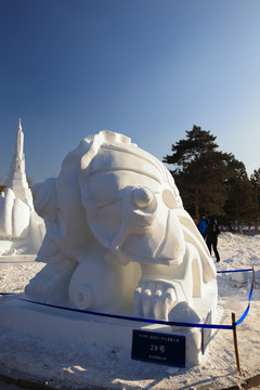 2016國(guó)際大學(xué)生雪雕大賽