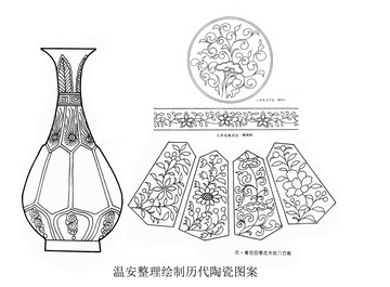 溫安陶瓷圖案整理元代