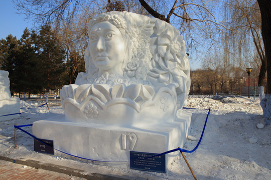 2016國際大學(xué)生雪雕大賽